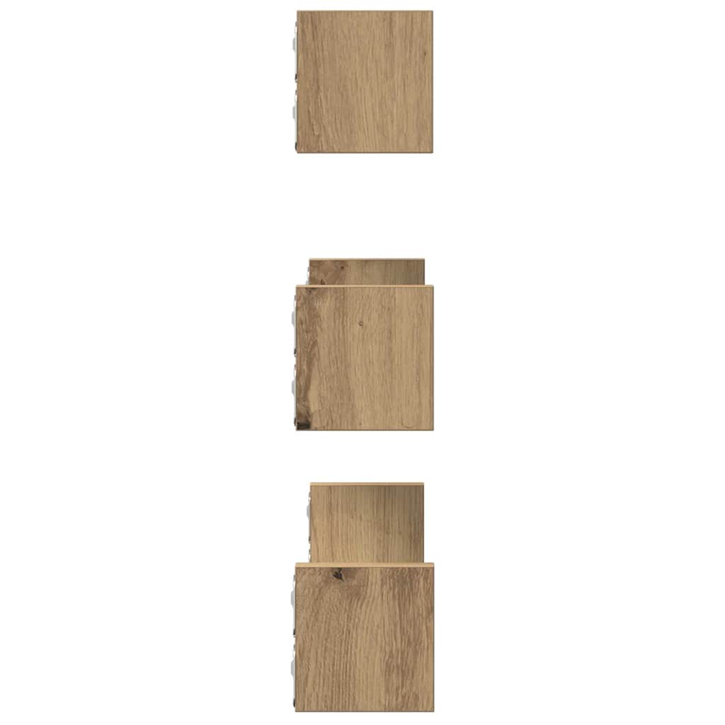 3 Wandregale für den Flur, dekorative Regale für das Wohnzimmer, Wandregale für das Badezimmer, vielseitige Ausstellungsregale, 40 x 10 x 10,5 cm