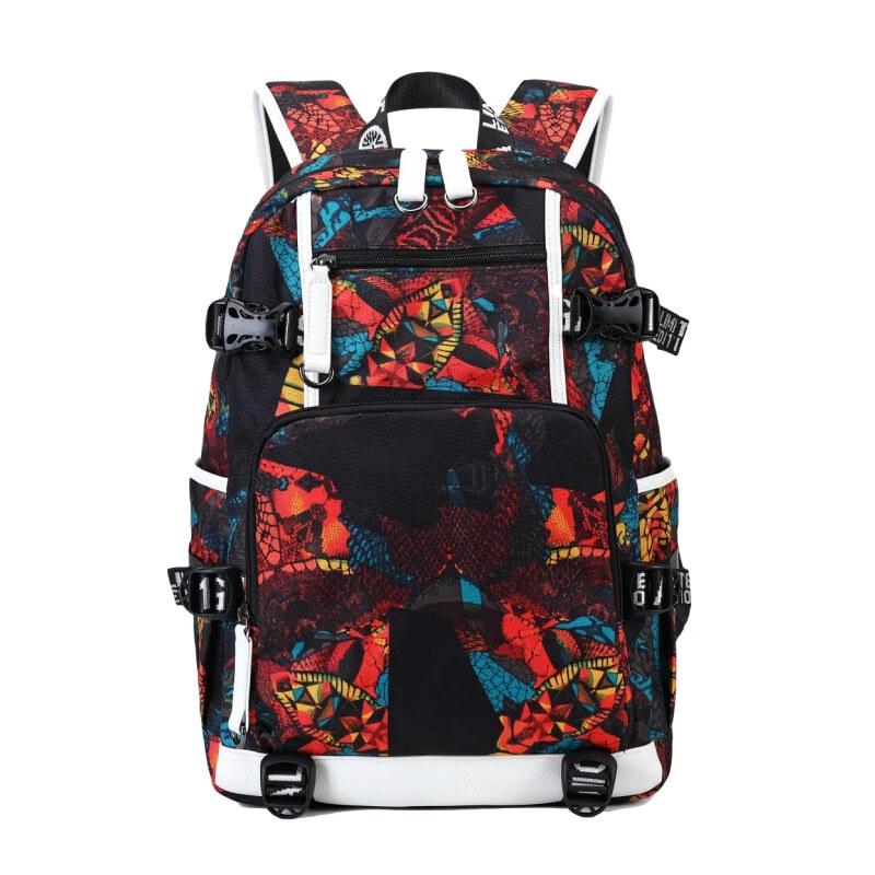Li Shen Printed Water-Repellent Student Backpack Small