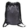 Drawstring Backpack with Shoe Bag Gray Water Proof Oxford Cloth Football String Backpack String Backpack for Women Men