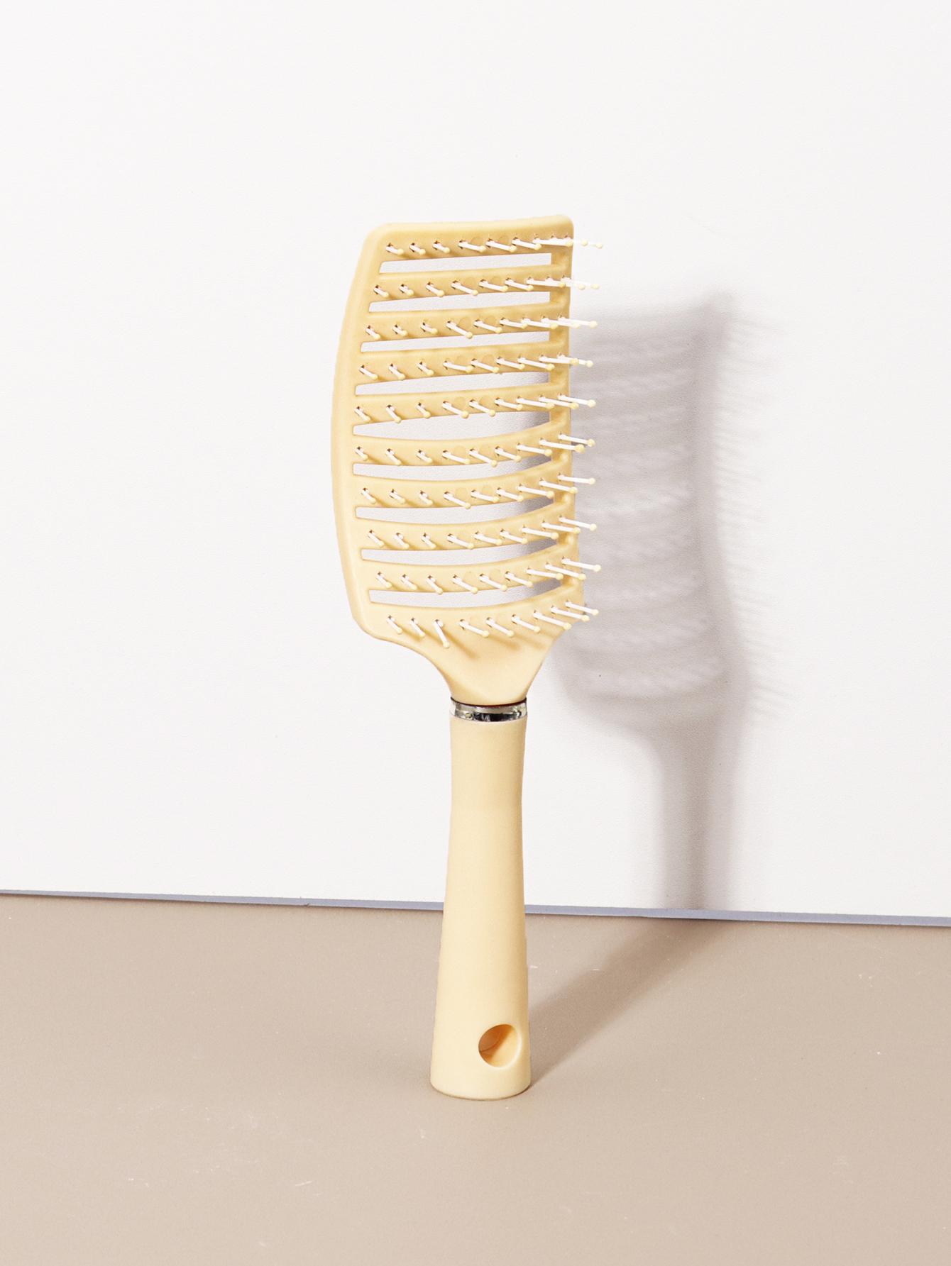 

Curling brush - ergonomic handle, hollow design, durable rubber bristles, suitable for all types of hair