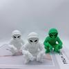 3D Printed Alien Statue Ornaments, Modern Alien Plastic Decorations, Sci-fi Room Space Fun Decorations, Unique Creative Gifts
