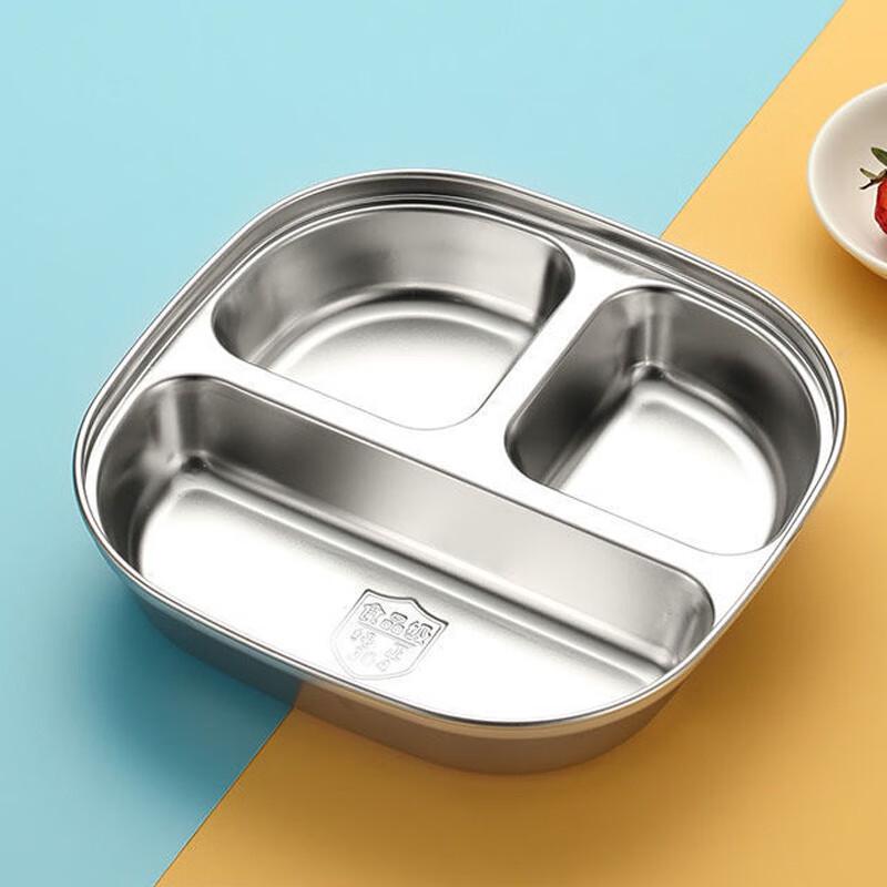 An Yi 304 Stainless Steel Kids Divided Plate 1 Layer