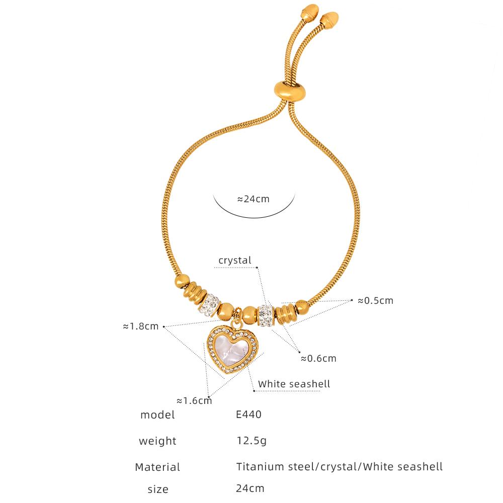 Chinesischer Antikstil Zirkon Armband Wasserdichtes und Nicht verblassendes Armband Nischenpersönlichkeit Retro Übertriebenes Anhängerarmband