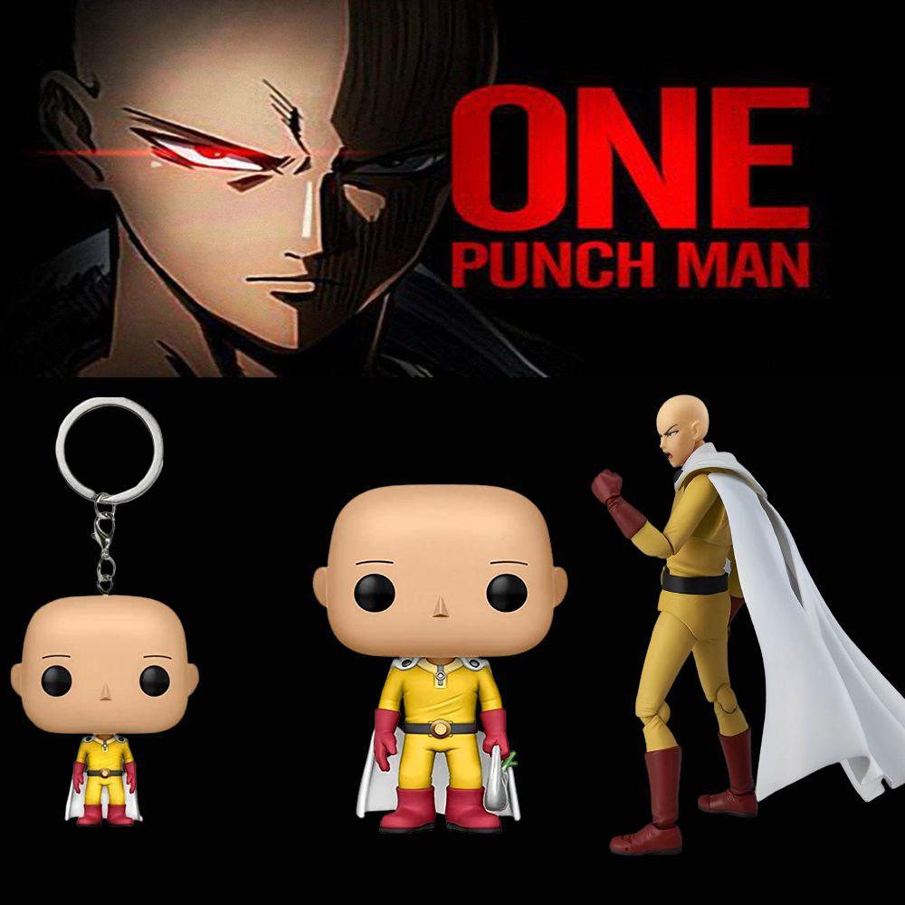 One Punch Man Saitama Pvc Figure Cute Cartoon Animation Toy!