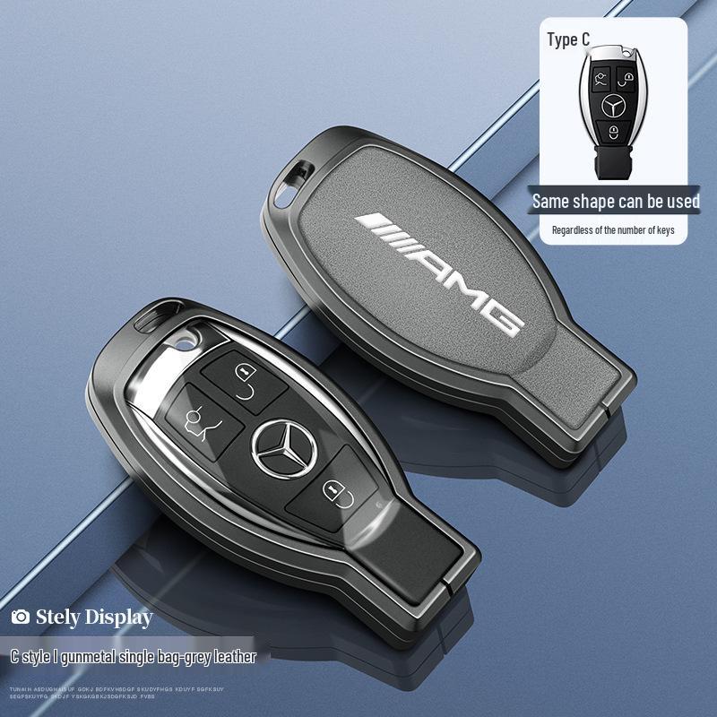 Mercedes-Benz Key Cover for E300L, C260L, C200GLB, A200L, S-Class, GLC260, GLE350, GLA