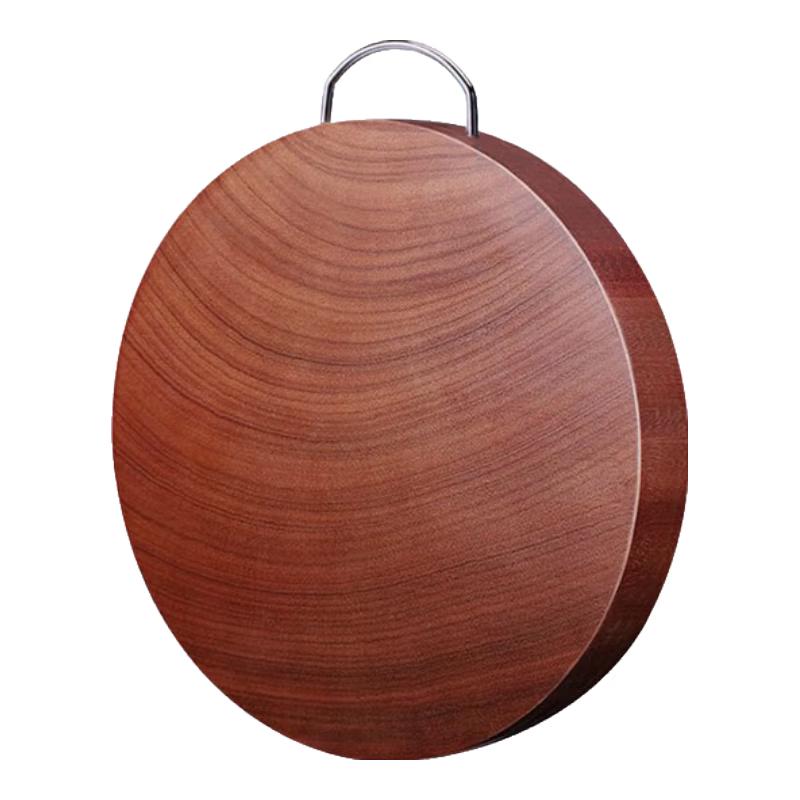 Jingqingfu Round Solid Ironwood Chopping Board