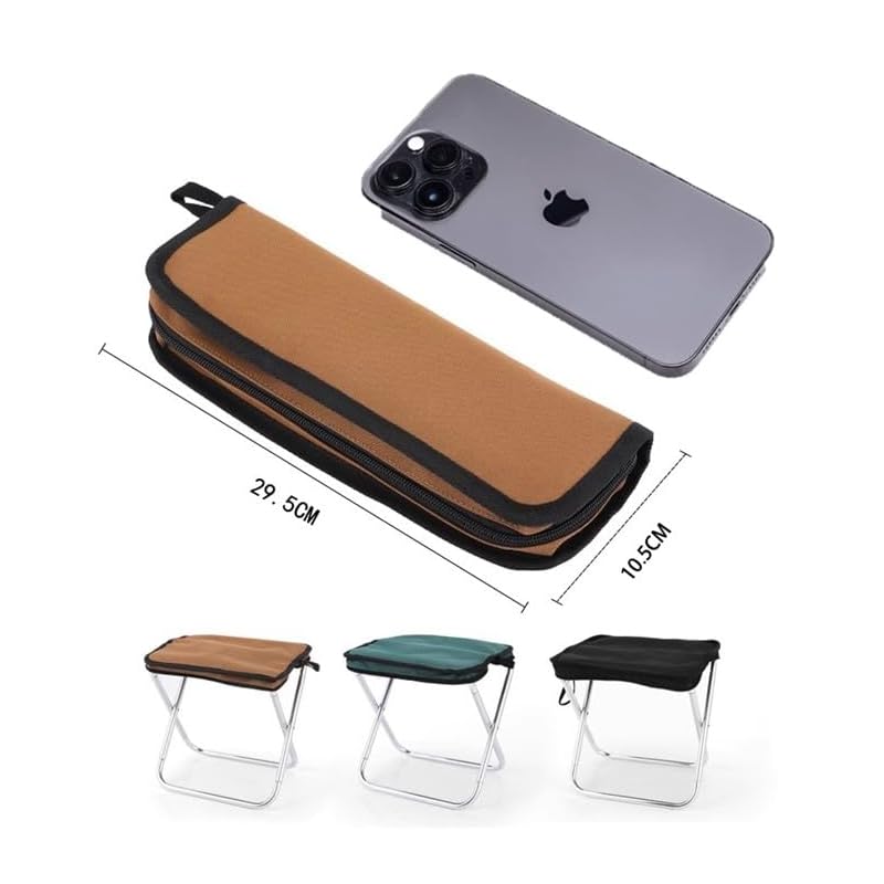 Aki Kumaya Outdoor Chair Folding Chair Folding Chair Lightweight Compact Instant Storage Folding Chair Mountain Climbing Chair Easy Storage Folding