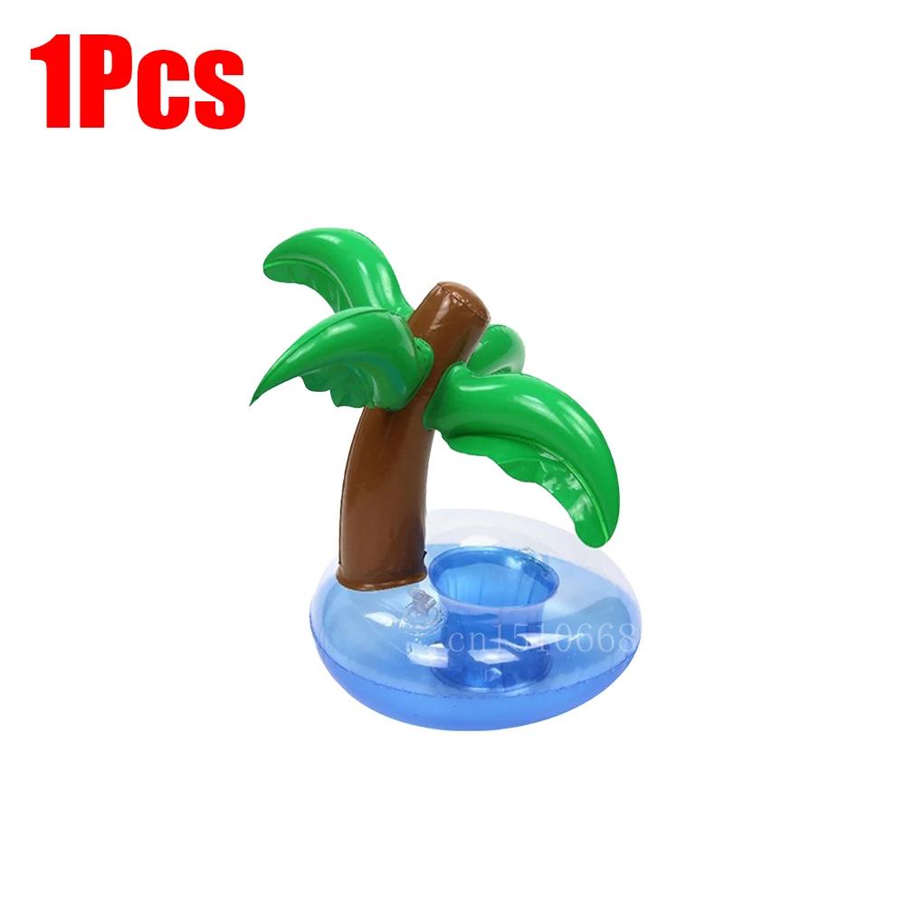 1-5 Stücke Schwimmender Becher Aufblasbarer Flamingo Getränkebecherhalter Pool Float Bar Untersetzer Schwimmhilfen Rosa Spielzeug Getränkehalter