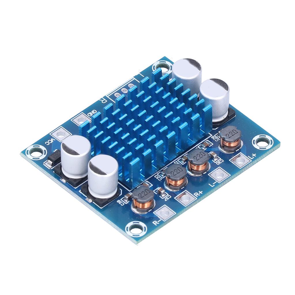 Digital Amplifier Board Digital Dual Channel Audio Power Amplifier Board 30W DC8‑26V