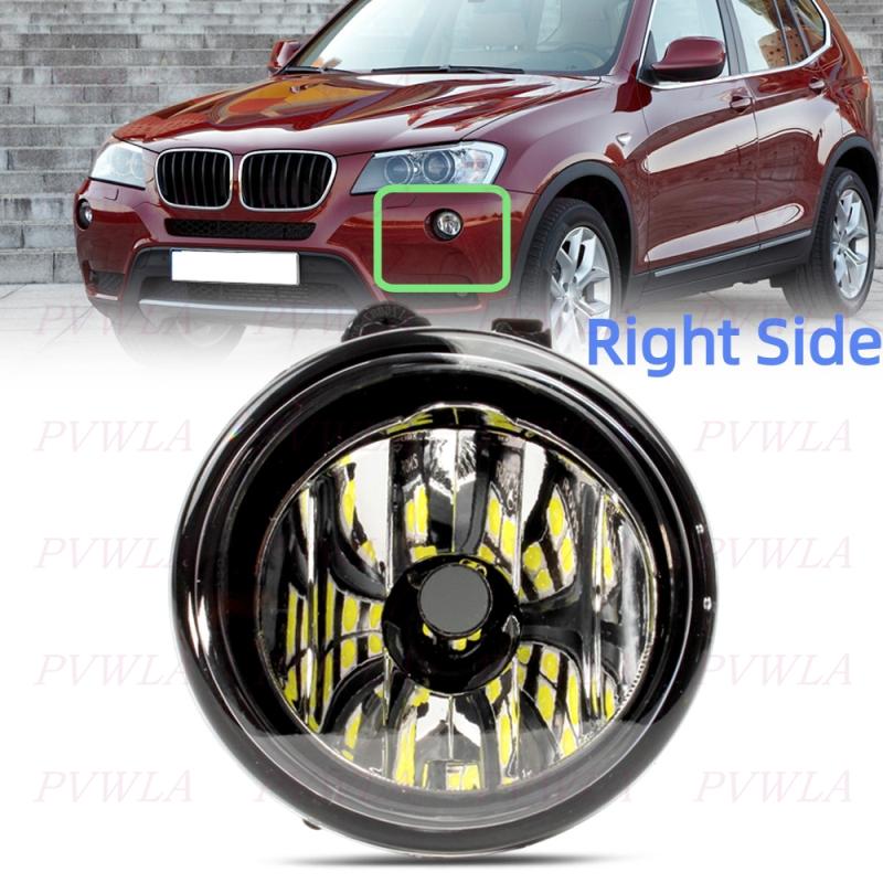 

Противотуманная фара со светодиодными лампами для BMW X3 F25 xDrive28i xDrive35i 2010 2011 2012 2013 Противотуманный свет Автомобильные аксессуары 63177238787 63177238788 1pc right with led