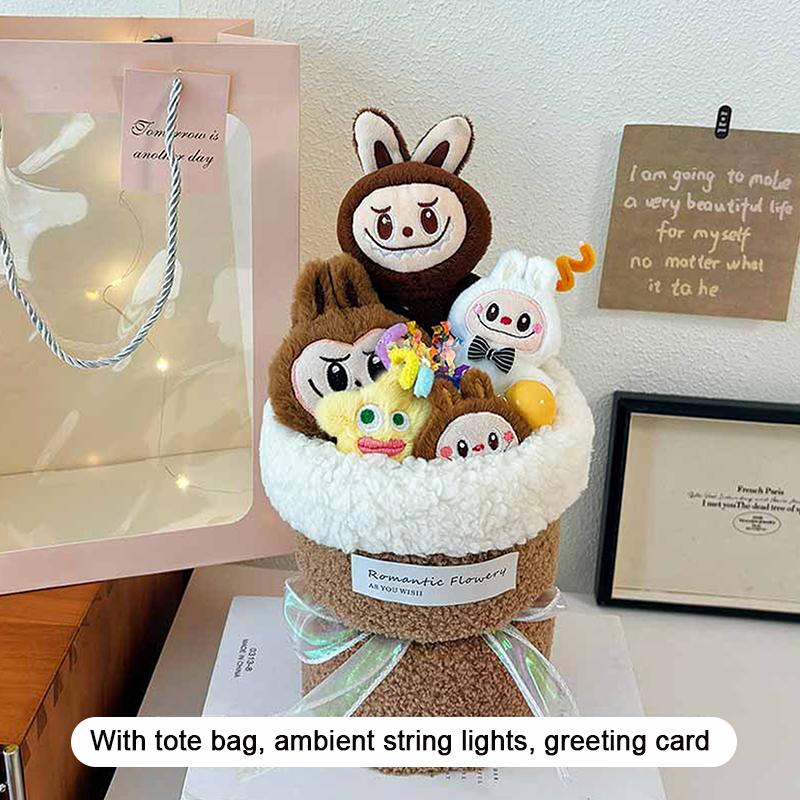 

Каваи Плюшевый Букет Кукла Аниме Мультфильм Мягкий Модный Плюшевый Искусственный Букет