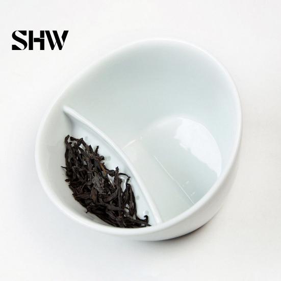 Tazza con Infusore per Tè a Foglie Sciolte in Ceramica, Tazza da Tè Inclinabile con Infusore, Colino Integrato, Tazza da Infusione Portatile, Robusta da Viaggio per Capacità 350ml,