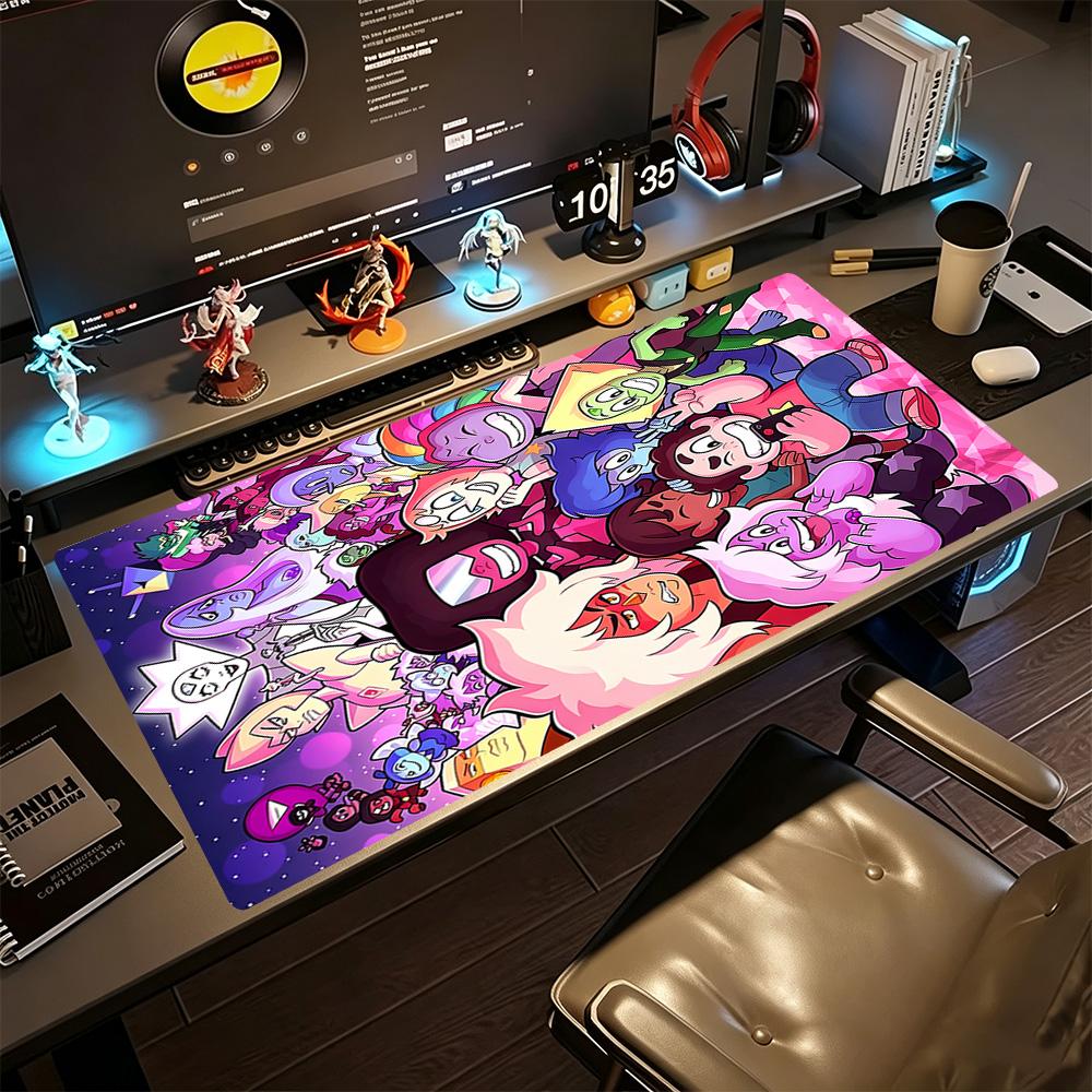 Steven Universe Large Mouse Pad Desk Mat HD Print Desk Pad Non-Slip Rubber Bottom Computer Desk Office Decoration Accessory
