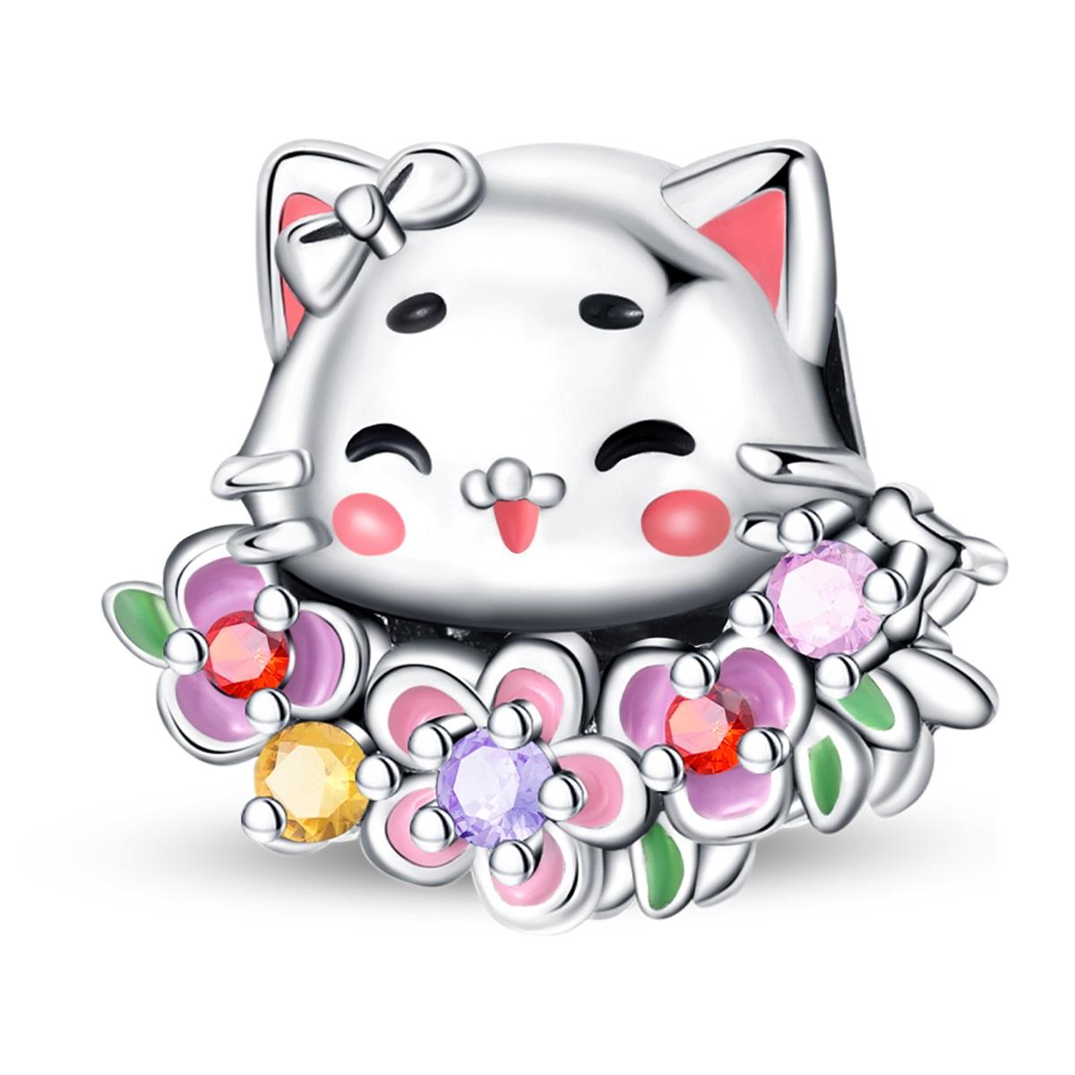 Шарм Прекрасный Настоящая Медная Бусина Подходит для Браслетов СделайСам Красивые Подарки Женщины Изящный Ювелирный Аксессуар