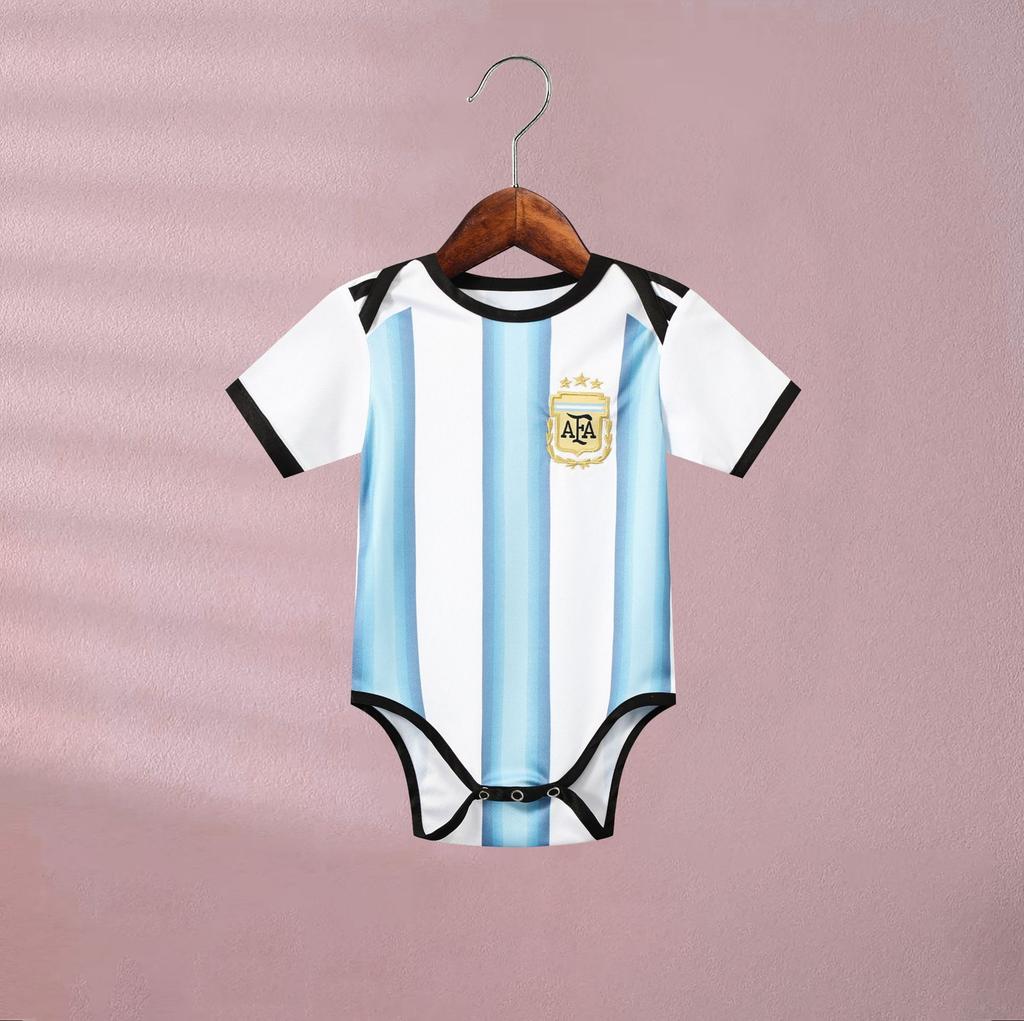 2627 Dětský fotbalový dres Mistrovství světa Brazílie domácí a hostující Neymar Argentina dětský overal velkoobchod přeshraniční
