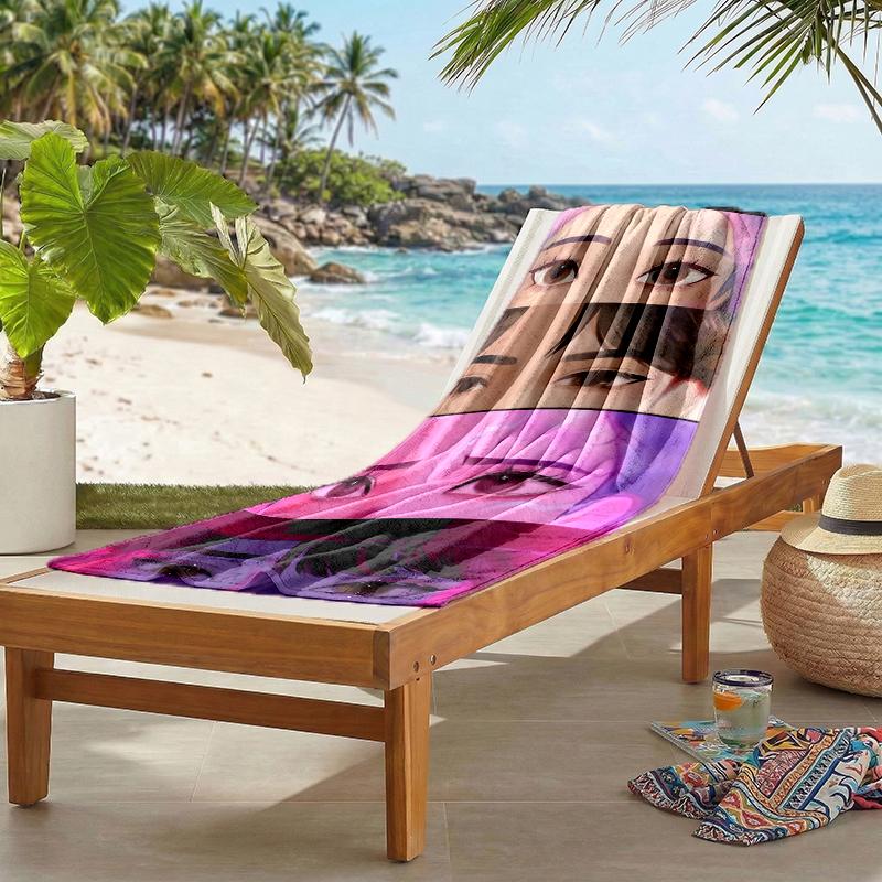 Kpop Hunter Fashion Beach Towel: Ideal for Summer Adventures Soft, Absorbent and Quick Drying Suitable for Swimming and Bathing