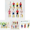 Soccer Fan Collectible Figures With Pvc Material For Desk Decor And Gift For Football Enthusiasts