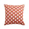 Funda para Cojín de Lana de Playa con Gradiente a Cuadros Naranja Marrón Cálido Decoración de Sala de Estar Dormitorio Cojín de Felpa