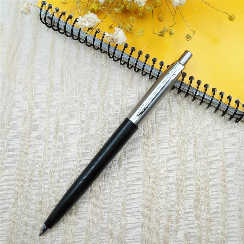 Metal Ballpoint Pen Promotional Pens Refill Blue Ink Automatic Ballpoint Pens Set School Stationery Office Commercial Press Pen