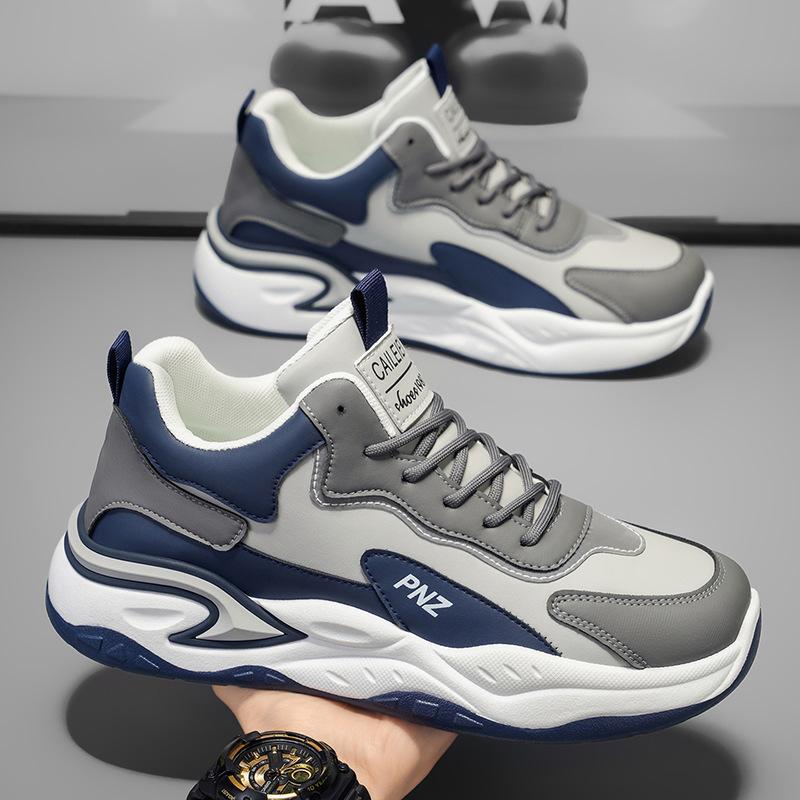 Autumn new breathable youth sports shoes platform casual running dad shoes 39