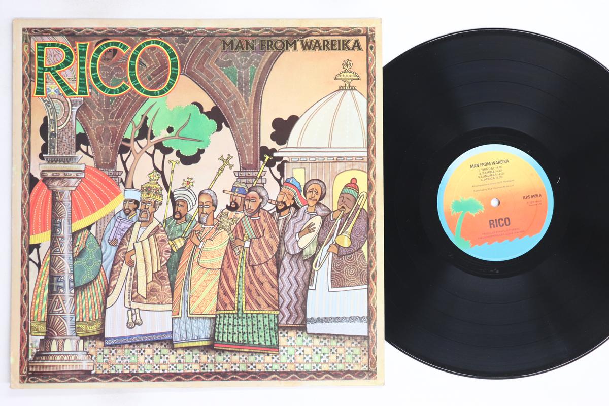 

LP Record RICO RODRIGUEZ - Man From Wareika ILPS9485 Island Records 1977 UK Reggae, Ska & Dub Used