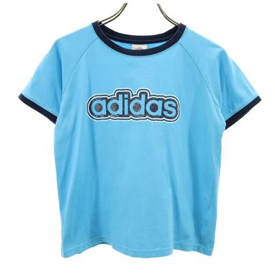 Adidas Short Sleeve T-shirt S Blue Women Used
