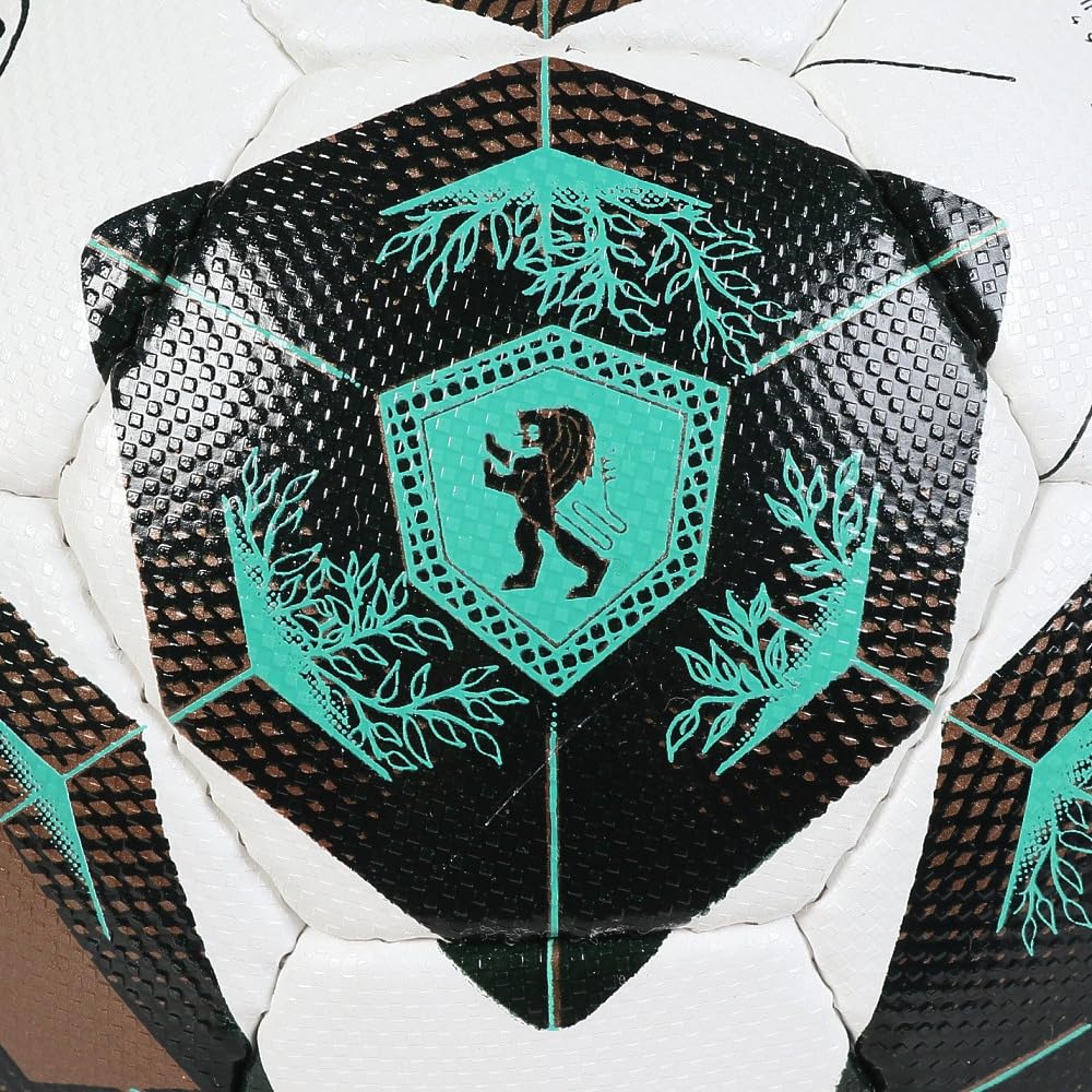 Adidas Finale Munich League Luciada Size 4 Soccer Certified 2025 Ball, Replica, White, Spring/Summer (ADF441MU)