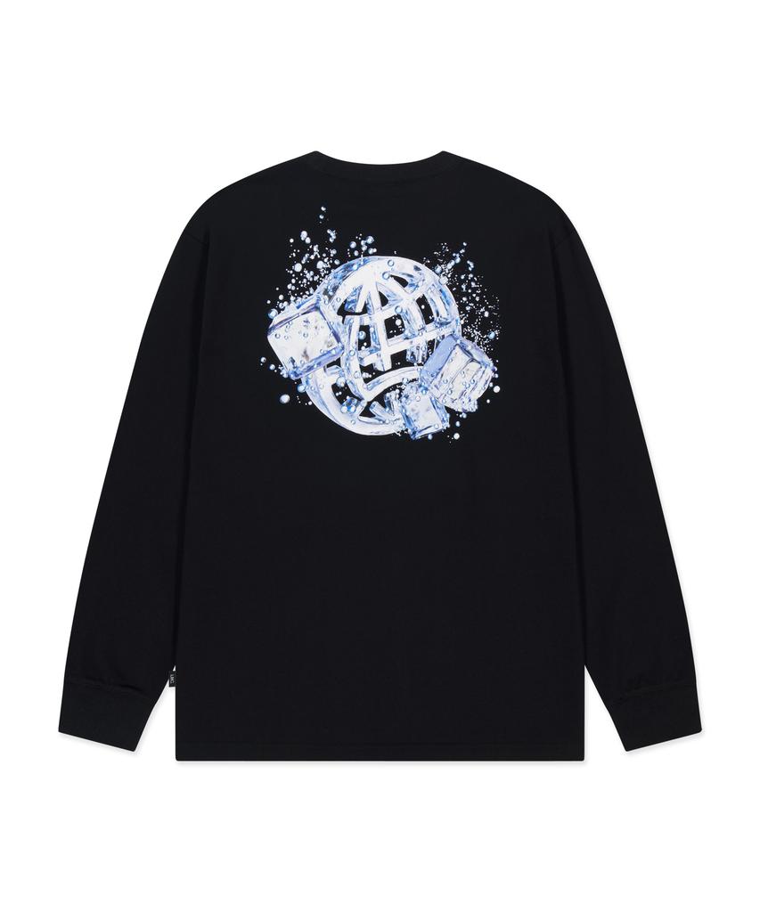 LMC Ice Globe Long Slv Tee Black