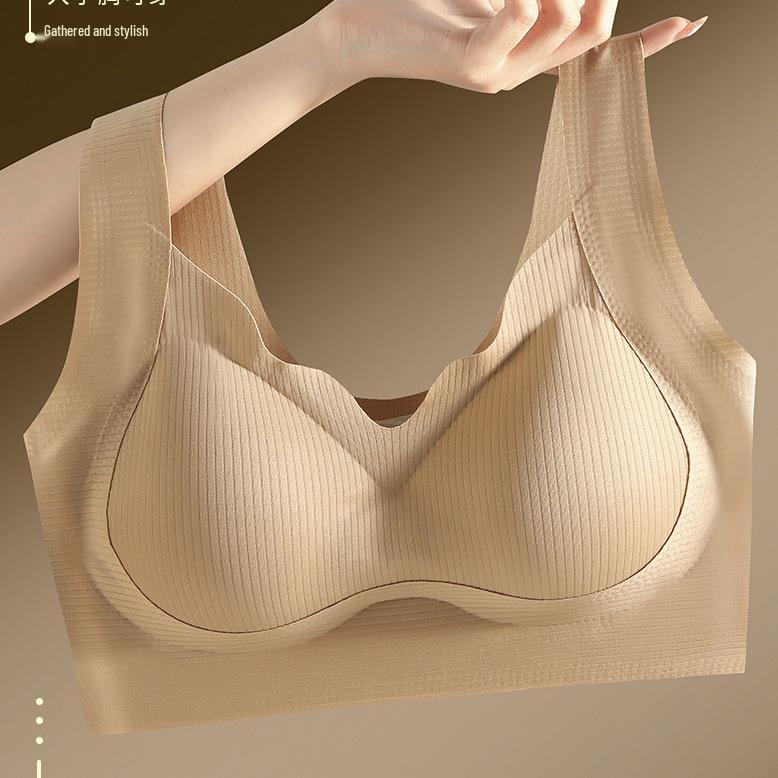 Wireless Seamless Lift Bra: Minimizes, Lifts, Anti-Sagging, Comfortable, Beautiful Back Design.