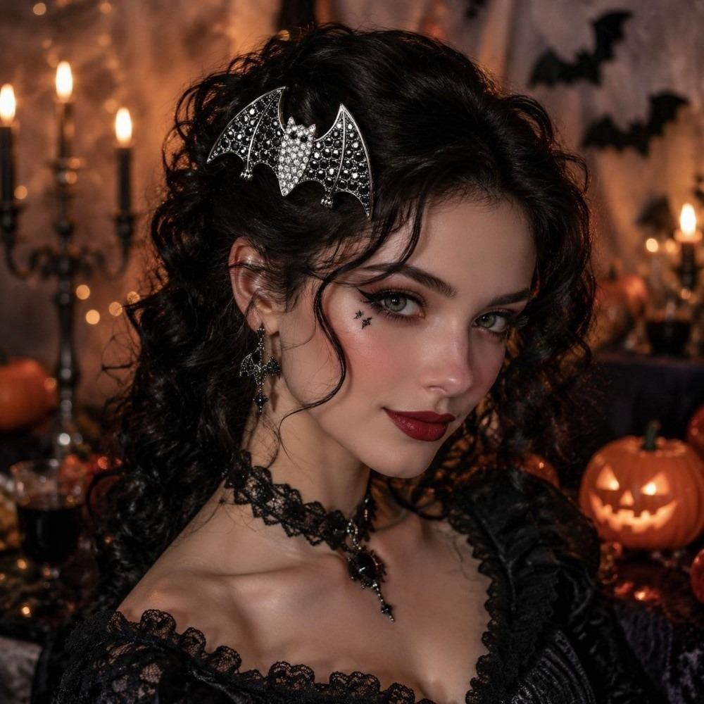 Hair Pins Spider Hair Clips Spider Halloween Hair Clips Funny Bangs Clip Girls
