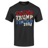 Trump Trump Trump 2024 T-shirt Groovy Flowers Shirt
