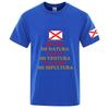 2026 Unisexs Summer Spanish Empire Retro Spain Logo Print Pure Cotton Solid Color Sports Casual RoundNeck Breathable TShirt