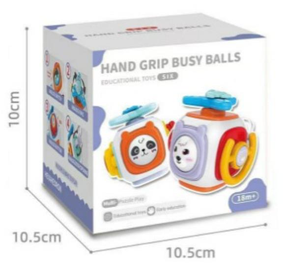 

8-in-1 Montessori Airplane Activity Toy for Infants: Early Education & Grasping Training