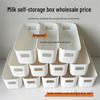 Minimalist Rectangular Plastic Drawer Storage Box