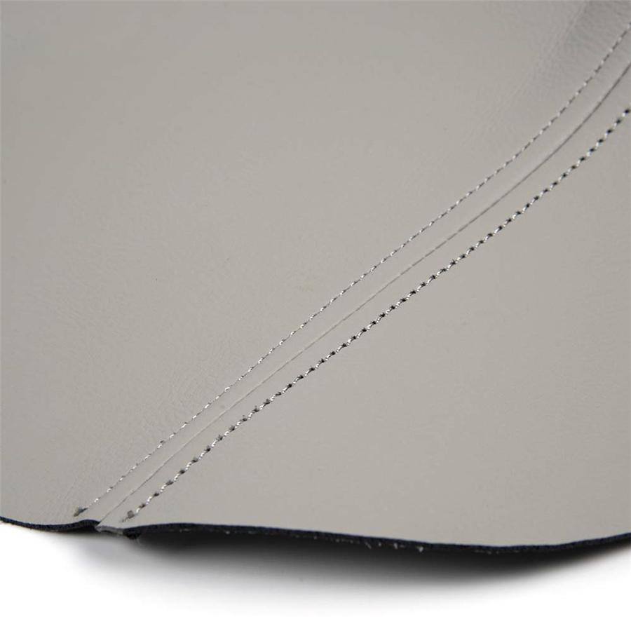 Leather Center Console Lid Armrest Cover Fit For 2009-2015 Honda Pilot Gray