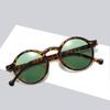2021 Fashionable Korean Style Round Frame Sunglasses with Slimming Face Design