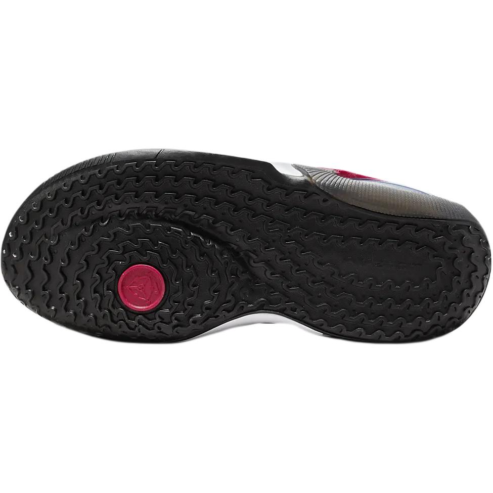 New Nike Air Zoom Crossover 2 Cushioning Wear-Resistant Mid-Top Children's Basketball Shoes Gray Blue Teenagers FB2689-003