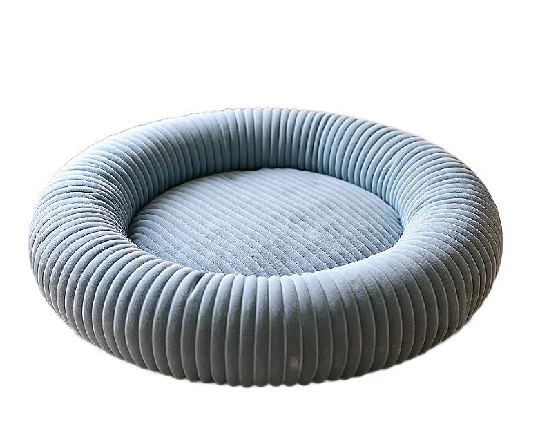Plush Warm Cat Tunnel Nest with Removable Pad - Indoor Pet Bed