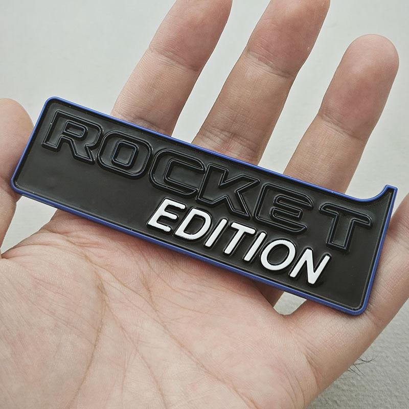 

3D ABS Car Sticker Logo ROCKET EDITION Rear Trunk Badge Side Fender Emblem For Mercedes Benz AMG Brabus G Class G63 G55 G500 G65