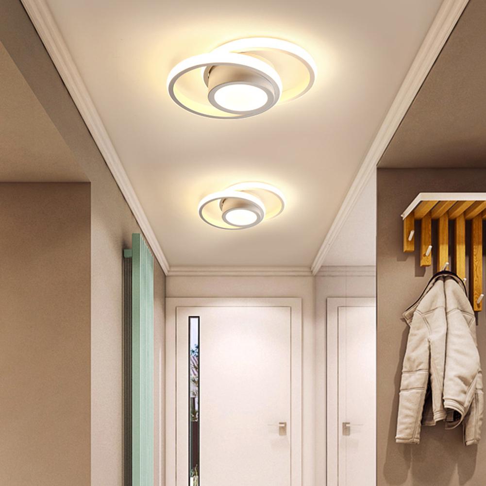 Tricolor LED Ceiling Lamp Modern Dimmable Bedroom Chandelier Nordic Ceiling Lights For Dining Room Living Room Decor Aisle Lamp