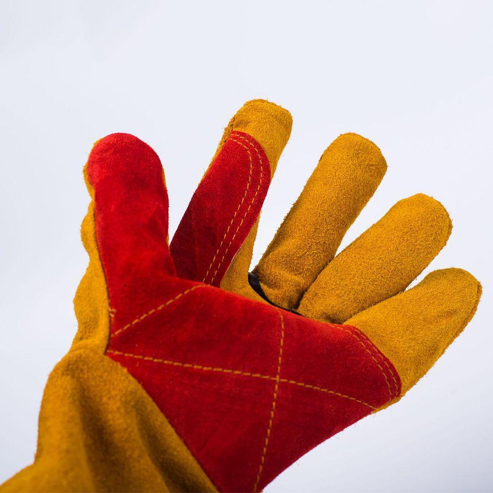 Comfortable Outdoor Welding Gloves 35/45/60cm Leather Working Gloves  Hand Tools