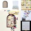 Three-dimensional Butterfly Photo Wall Decoration Atmosphere Beauty Salon Cute Store Area Layout Atmosphere