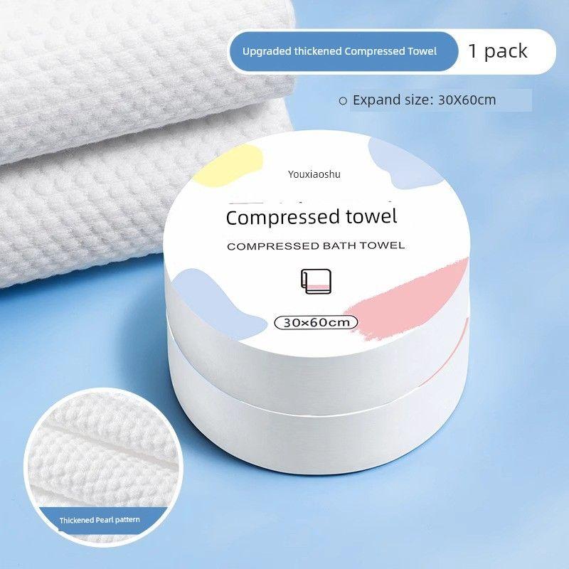 

Hotel Disposal Bed Sheet Duvet Cover Pillowcase Quilt Cover Four-Piece Set Travel Business Trip Compression Portable Hotel other Compressed towel 30*60cm