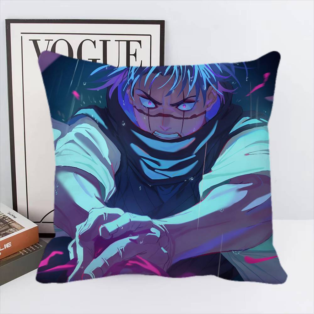 Anime Jujutsu Kaisen Choso Pillow Case Square Pillow Bedroom Sofa Leisure Comfort Cushion Car Living Room Home Decoration