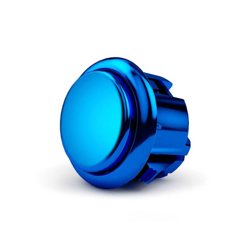 

genuine Qanba arcade silent highly Gravity KS G project electroplated 30mm x 4 great value [Guaranteed product] controller, buttons, electroplated,