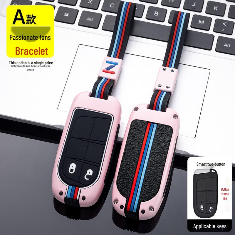 GAC Fiat Key Case for Viaggio Ottimo Zhiyue - Metal Shell Car Protection Cover