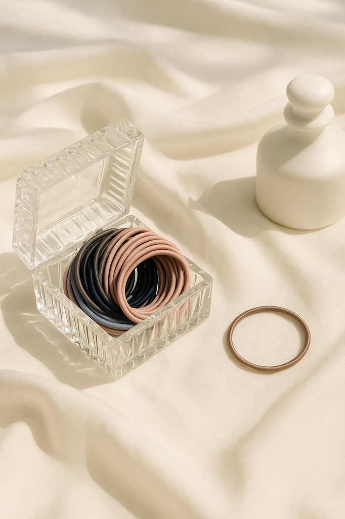 10 sztuk / partia 5CM kobiety gumki scrunchy elastyczne opaski do włosów dziewczyny z pałąkiem na głowę dekoracje krawaty guma do włosów