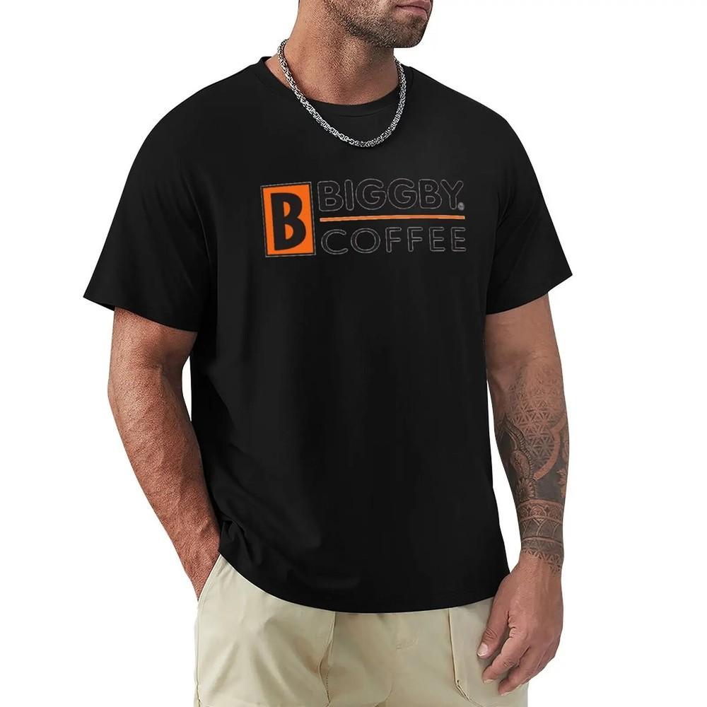 Biggby Coffee Classic T-shirt blacks anime mens graphic t-shirts hip hop Unisex T-Shirt XL