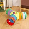 Hot Foldable Cat Tunnel Tube Interactive Fun Kitty Training Toy Boredom Buster for Puppy Kitten Pet Supplies Cat Accessory