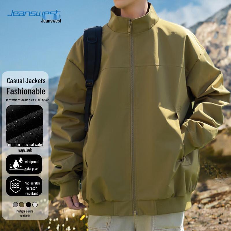 

Jeanswest Men s Casual Outdoor Windproof Waterproof Jacket 3XL